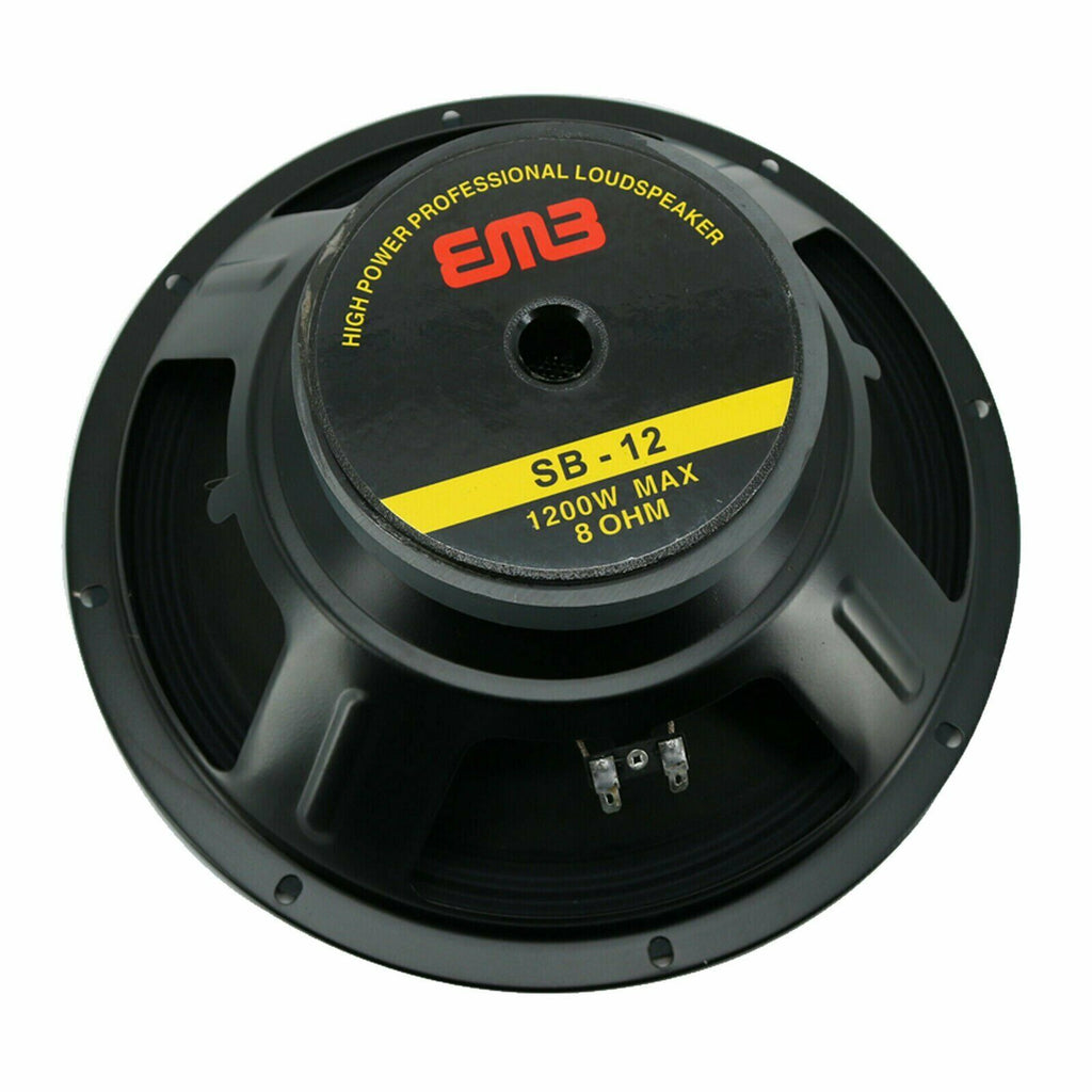 4x EMB SB-12 1200W 12" 8-Ohm Replacement Speaker for JBL,Yamaha,Cerwin,Peavey... - Sellabi