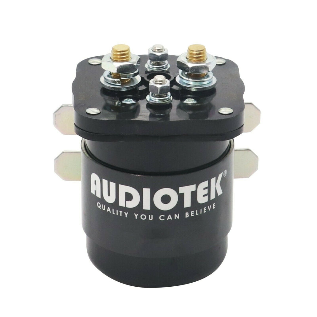 4xAudiotek 200-Amp Relay 12V Continuous Duty Solenoid Battery Isolator & Rodgers - Sellabi