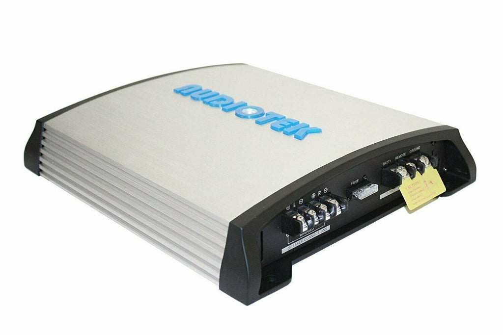 AUDIOTEK AT820S 2 CHANNEL CLASS AB 2 OHM STABLE 1500W STEREO POWER CAR AMPLIFIER - Sellabi