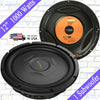 New Infinity REF1200S 1000 Watts DVC Shallow Mount Component 12" Subwoofer - Sellabi