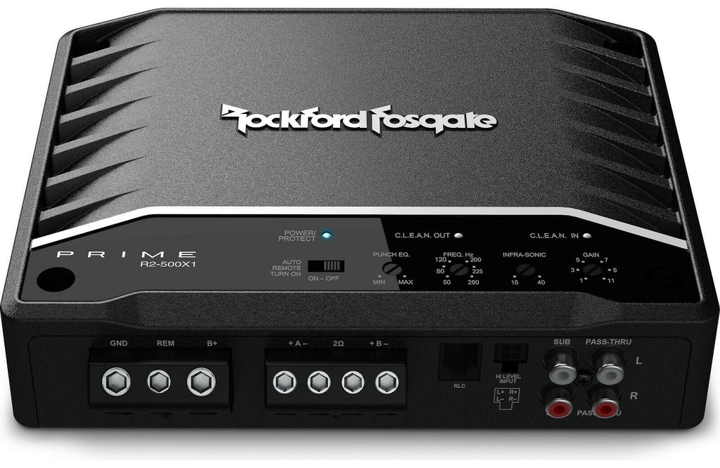 Rockford Fosgate R2-500X1 Prime 500 Watt 1ohh Mono punch Amplifier Class D | NEW - Sellabi