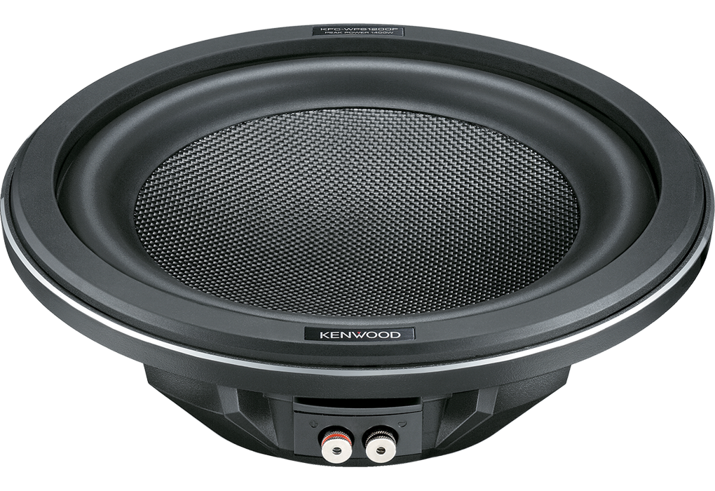 2x Kenwood KFC-WPS1000F 12" 2000W Max Power DVC Shallow  Car Subwoofer - Sellabi