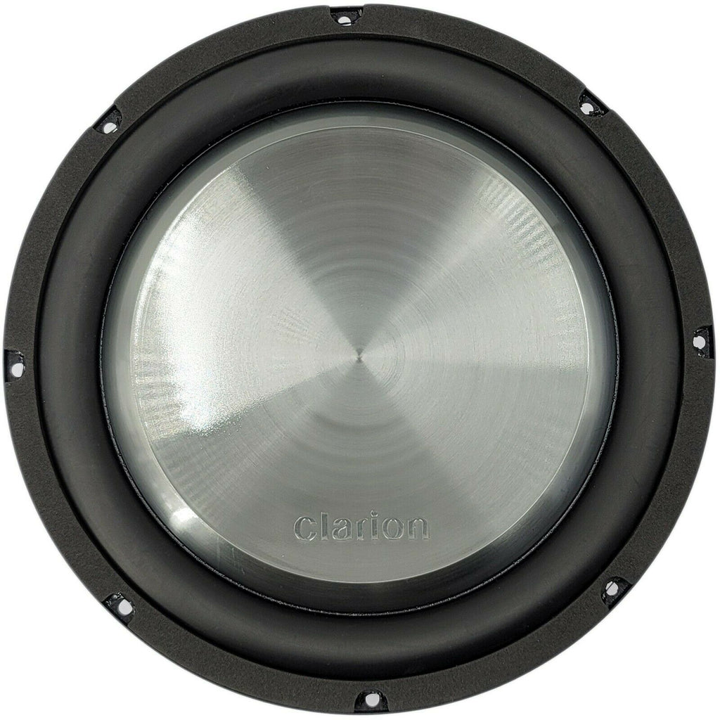 Clarion WF3030D 1000W Max 12" Dual 4Ohm Voice Coil Shallow-Mount Subwoofer - Sellabi