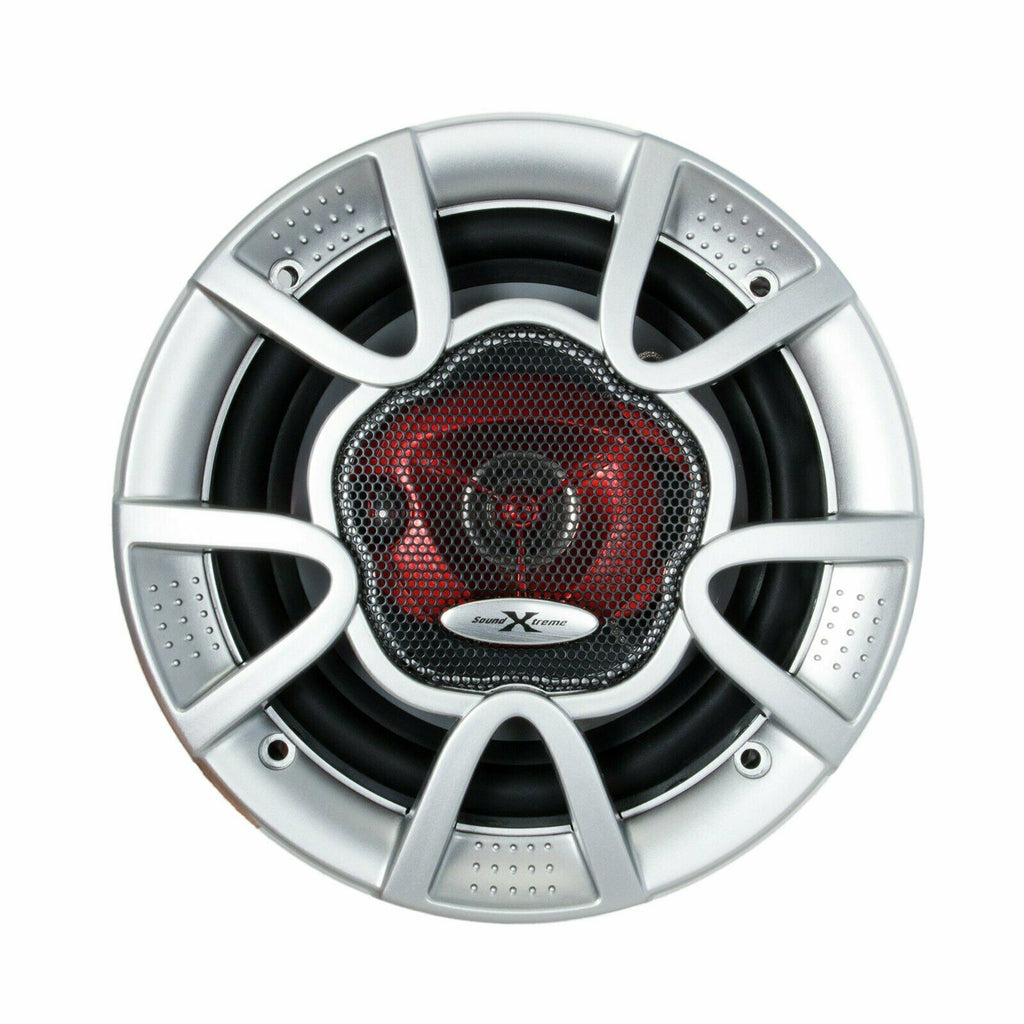 New Soundxtreme 6" in 3-Way 350 Watts Coaxial Car Audio Speaker CEA Rated (Pair) - Sellabi