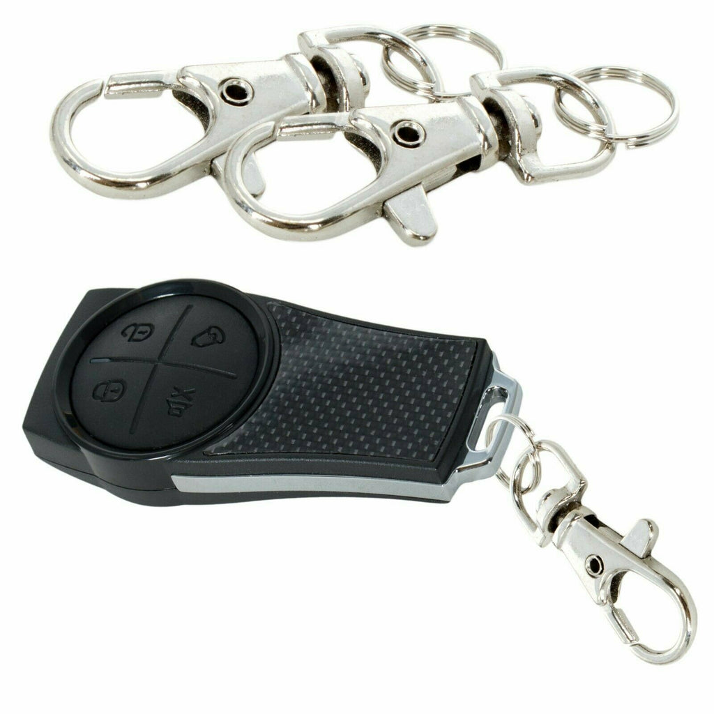 Gravity GSX 1 Way Keyless Entry Car Alarm System w/ 2 Remotes + 2 Car Door Locks - Sellabi