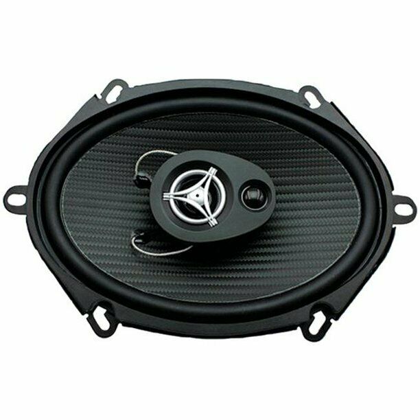 4x Power Acoustik 6.5″ & 5x7″ 3-Way Speakers+ Crunch SA-1100.4 Amp + 4CH Amp Kit - Sellabi