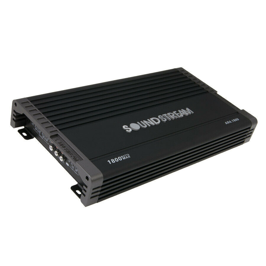 SoundStream AR4.1800 Class A/B Full Range 1800W MAX Power Handling Car Amplifier - Sellabi