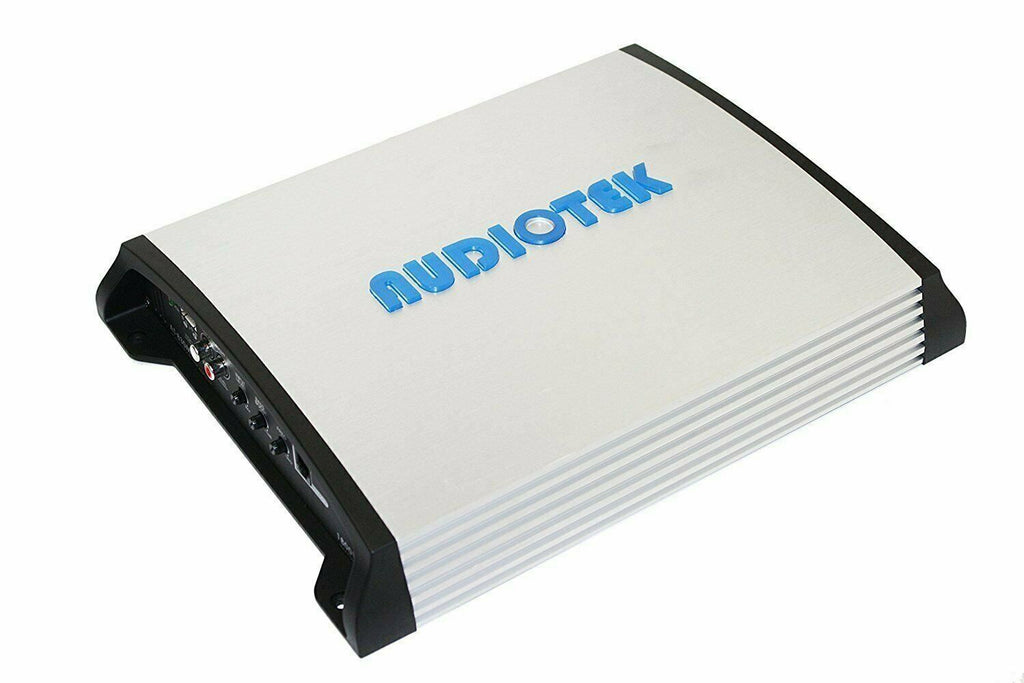 Audiotek At830M Class Ab 1 Channel Mono 2 Ohm Stable 1800W Stereo Car Amplifier - Sellabi