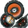 2) Audiobank 6.5" 600 Watt 3-Way Car Speaker + 2) 3.75" Super Bullet Tweeters - Sellabi