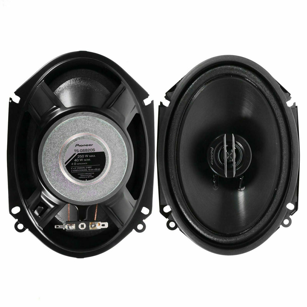 Pioneer 2 PAIRS x TS-G6820S 6" x 8" 500W Max /80W RMS 2-Way Coaxial Car Speakers - Sellabi