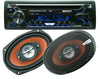 Gravity AGR-S209BT 1-Din Car Stereo Receiver + 2x Audiobank AB-790 6x9" Speakers - Sellabi