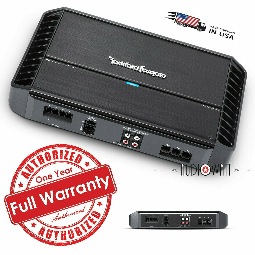 Rockford Fosgate P1000X1BD 1000W Mono Subwoofer Amplifier Class BD Punch Series - Sellabi