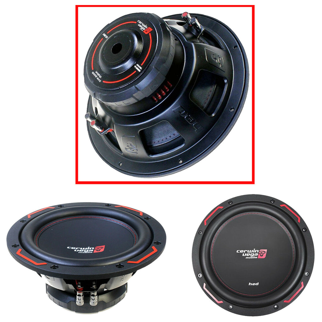 2x CERWIN VEGA H7124D 2800W Max 12" inch HED Series Dual 4 Ohm Car Subwoofer NEW - Sellabi