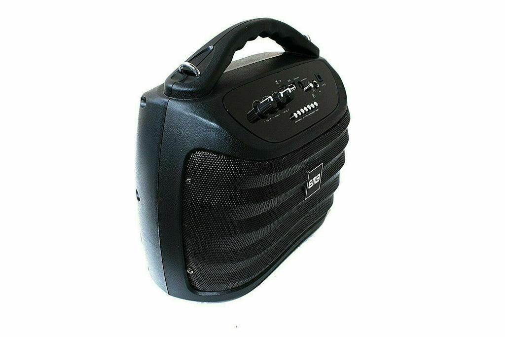 New EMB PKX5BT 300 Watts Portable Rechargeable Boom Box Speaker Black Work w/ BT - Sellabi