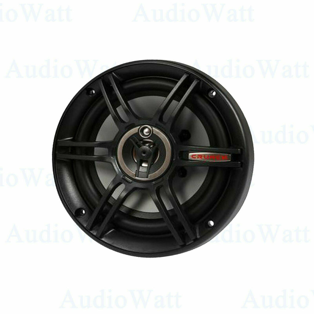 2 PAIRS - CRUNCH CS653 6.5" 3-WAY 300 WATTS FULL RANGE SPEAKERS 6-1/2" CAR AUDIO - Sellabi