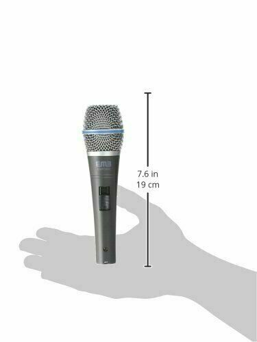 NEW EMB PRO MX06 6 Channel Mixer + EMIC800 Dynamic Microphone + Microphone Stand - Sellabi