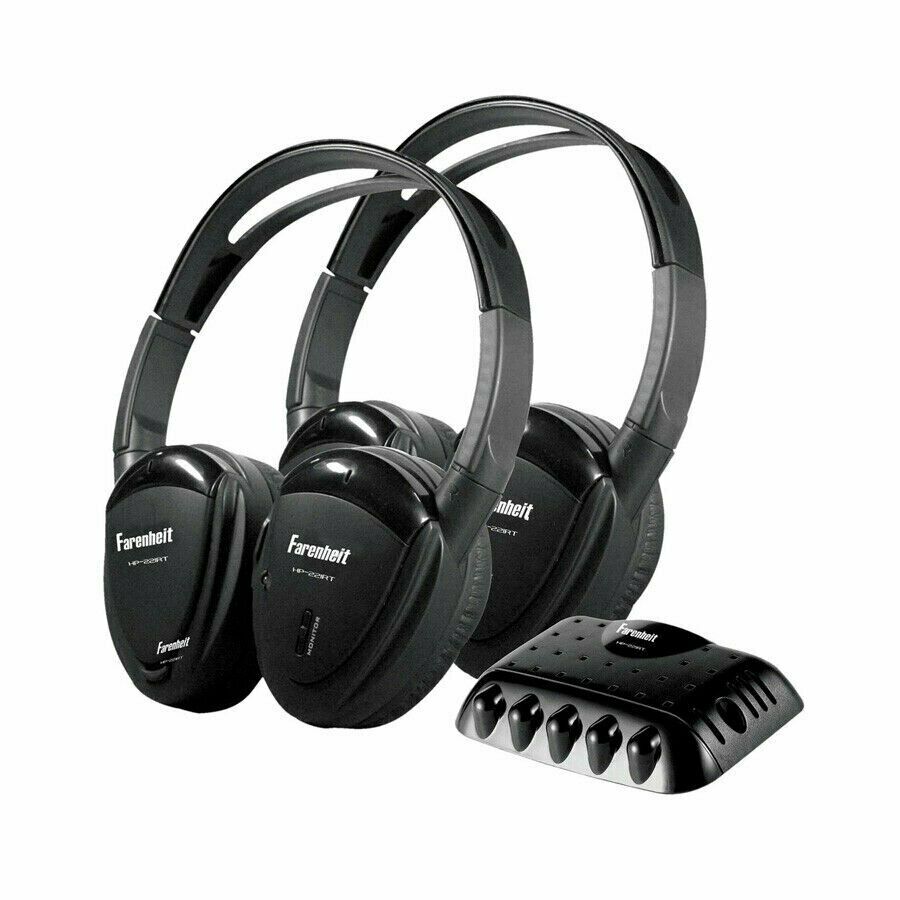 Farenheit HP-22IRT 2 Single Channel IR Wireless Headphone Sets with Transmitter - Sellabi