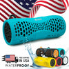 EMB Rechargeable Waterproof Speaker Outdoor Wireless Shower - Blue w/ Bluetooth - Sellabi