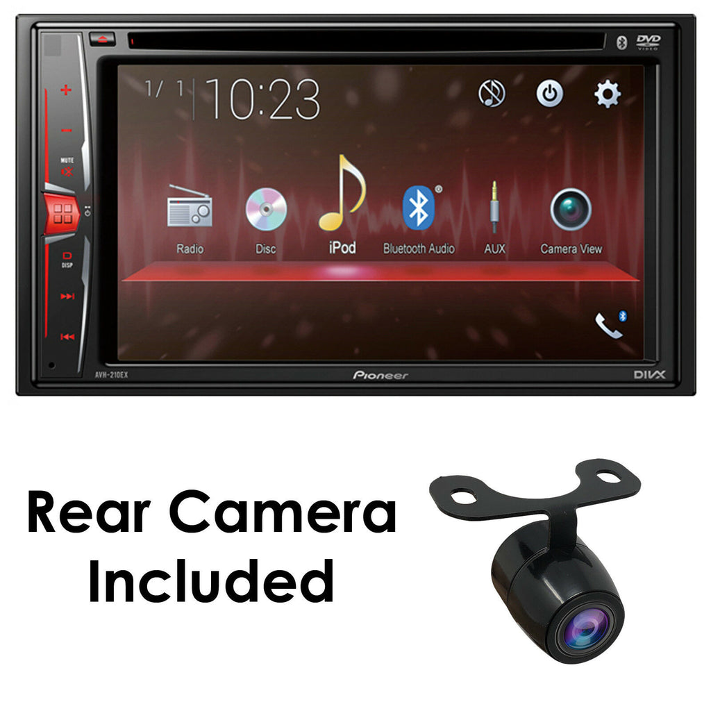 New Pioneer AVH-210EX 6.2" DOUBLE DIN TOUCHSCREEN CAR STEREO DVD BLUETOOTH STERE - Sellabi