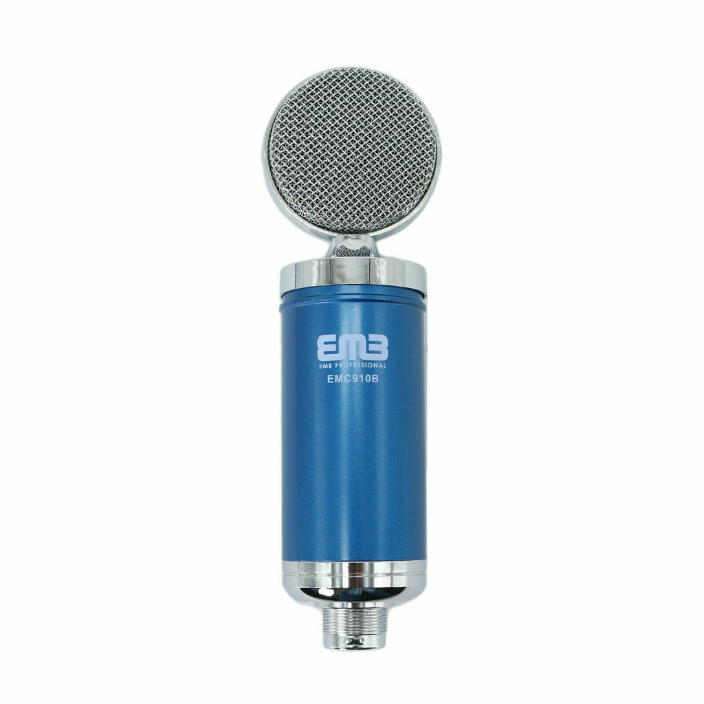 EMC910 Multi-Pattern Large Diaphragm Condenser Project Studio Microphone Blue - Sellabi