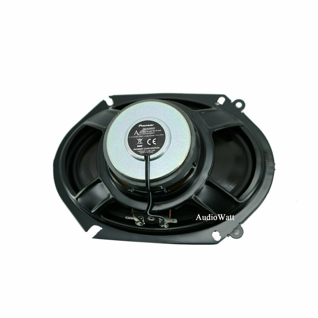 4 x PIONEER TS-A6880F 6 x 8" 4-WAY CAR AUDIO COAXIAL SPEAKERS 350W MAX - Sellabi