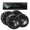 Pioneer DEH-S5000BT + 2) PAIR OF JVC CS-J620 2-Way Coaxial Car Speakers - Sellabi