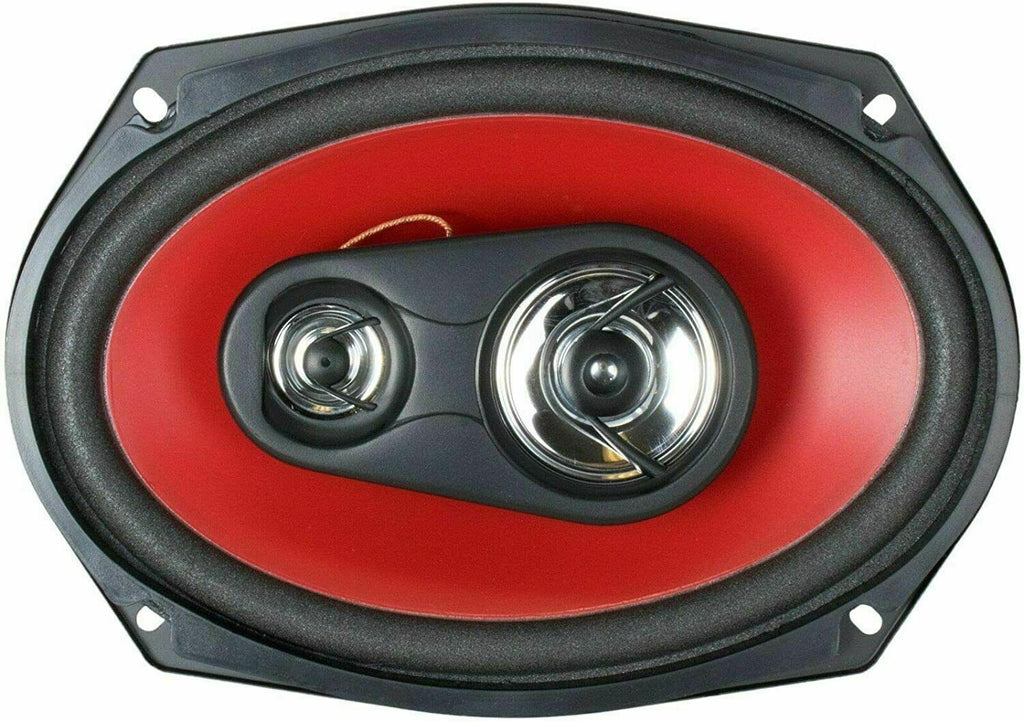 Blaupunk 1-Din Car Audio Bluetooth CD Receiver + 2x  AB-6970 6x9" Speakers - Sellabi