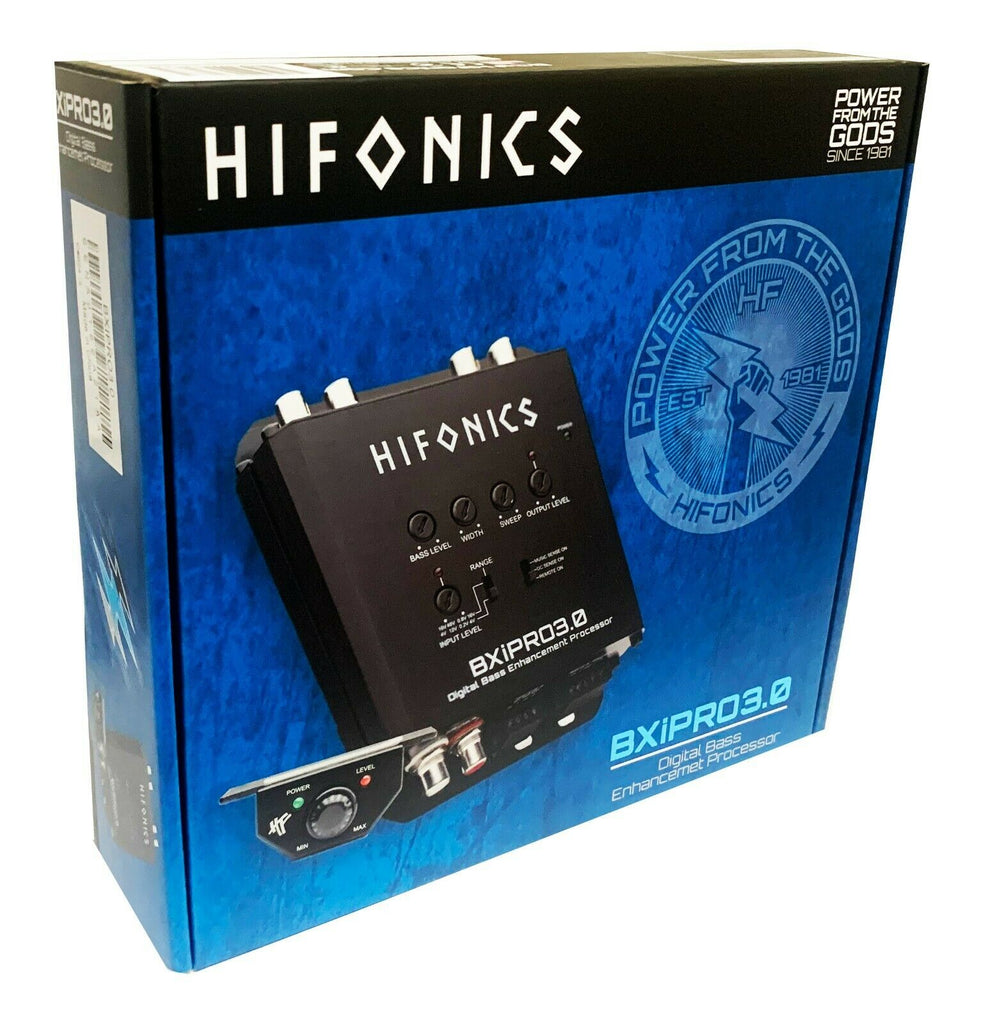 Hifonics Digital Bass Processor Epicenter 2CH Hi/Lo Converter w/ Noise Reduction - Sellabi