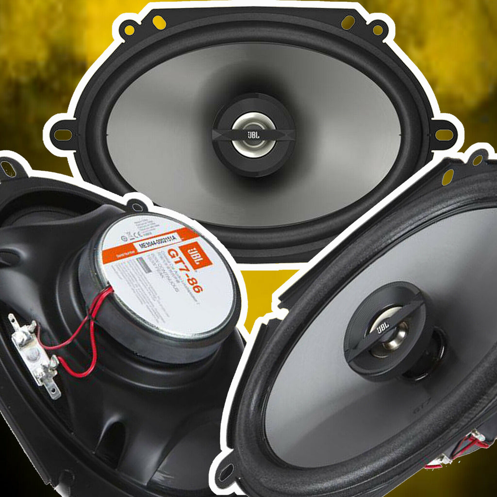 2x JBL GT7-86 360 Watt 5"x7" 6"x8"  Coaxial Car Audio Speakers 6" x 8" 5" x 7" - Sellabi