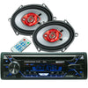 Gravity AGR-209BT CD Player w/ Bluetooth + 2x Soundxtreme ST-680 6"x8" Speakers - Sellabi