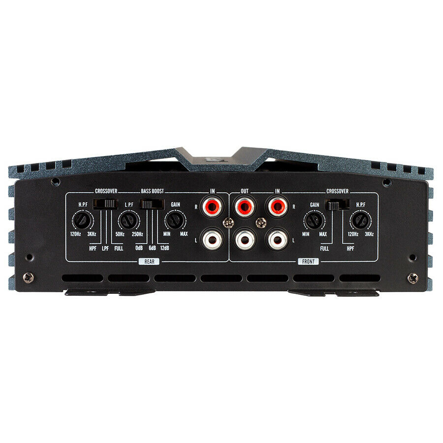 Power Acoustik OD4-1800 Amplifier + Audiobank AB-6970 6x9" Speakers + 4Ch Kit - Sellabi