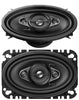 Pioneer TS-A4670F 4" x 6" -4-way, 210 Watts Max Power Coaxial Car Speaker -1Pair - Sellabi