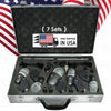 EMB KIT7 Drum Set 7 Piece Professional Wired Microphone Mic Kit w/ Mounting Kit - Sellabi