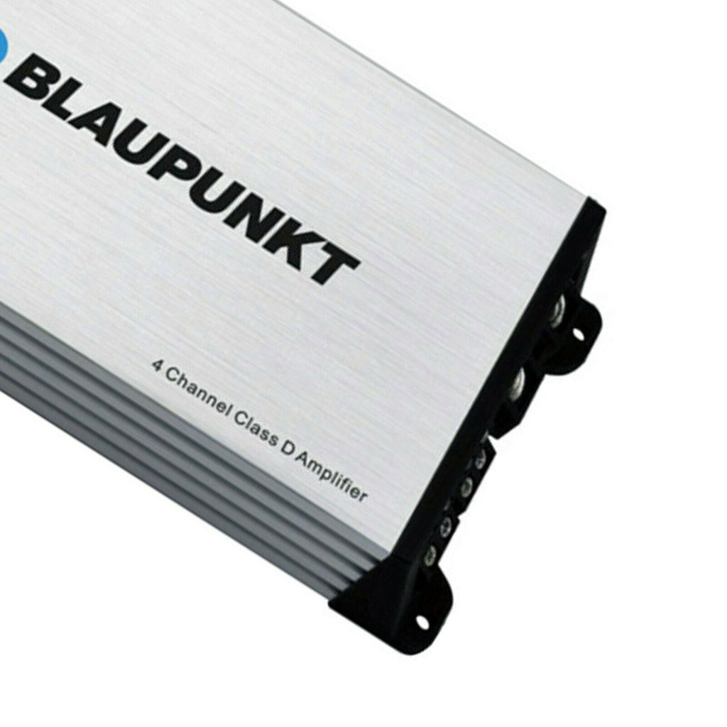 Blaupunkt AMP1904D 4 Channel 1800 Watts Universal Car Amplifier Class D + KIT - Sellabi