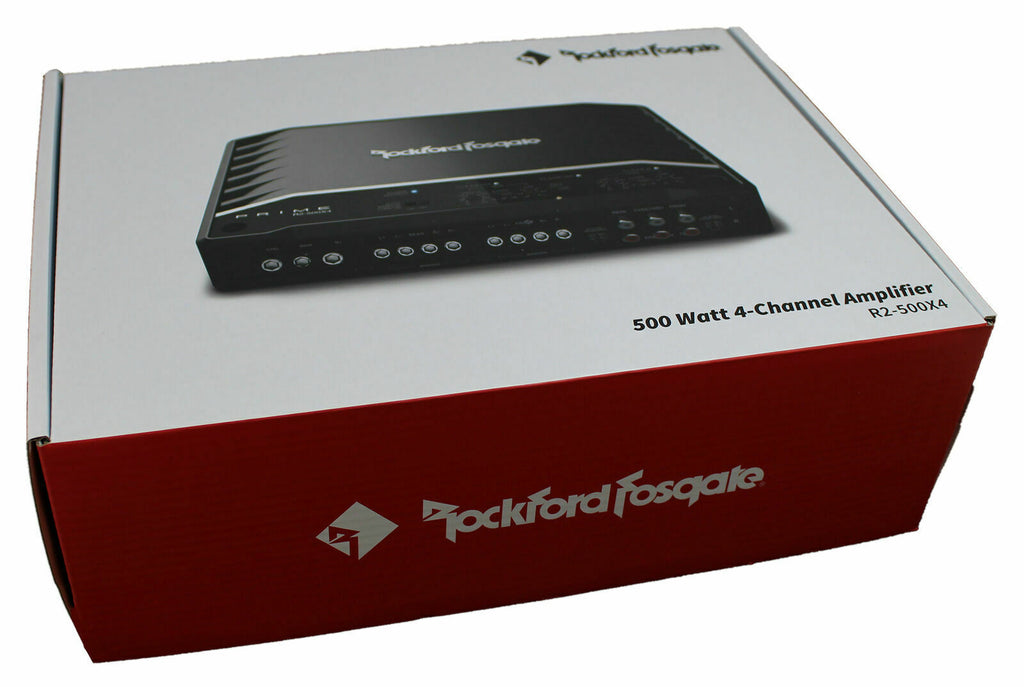 Rockford Fosgate  Prime 500W 4-Channel Full Range Class D Amplifier R2-500X4 - Sellabi