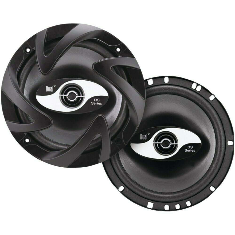 2x Dual DS652 200W Max 6.5" 2-Way Coaxial Car Audio 6-1/2" Speakers DS Series - Sellabi