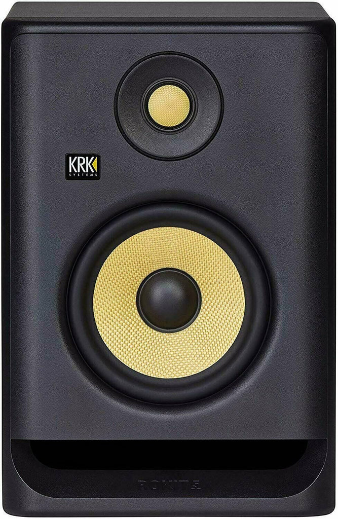 KRK RP5 ROKIT G4 5" Powered Near-Field Studio Bi-amp Professional Monitor-Single - Sellabi