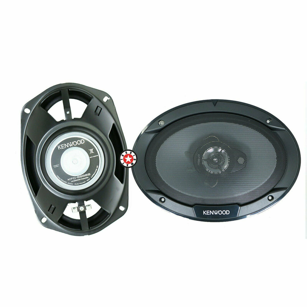 KENWOOD KFC-6966S 6"x 9" 3-WAY SPEAKERS PLUS 6.5" 2-WAY CAR COAXIAL SPEAKERS - Sellabi