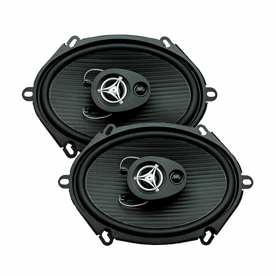 4x Power Acoustik 6x9″ & 5x7″ Speakers + CB4-1200 Amplifier + 4Channel Amp Kit - Sellabi