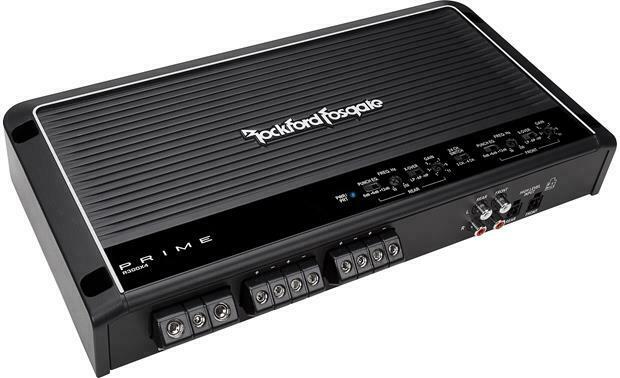 R-300X4 Rockford Fosgate Prime 300W 4-Channel Class D Amplifier + 4-Ch Amp Kit - Sellabi