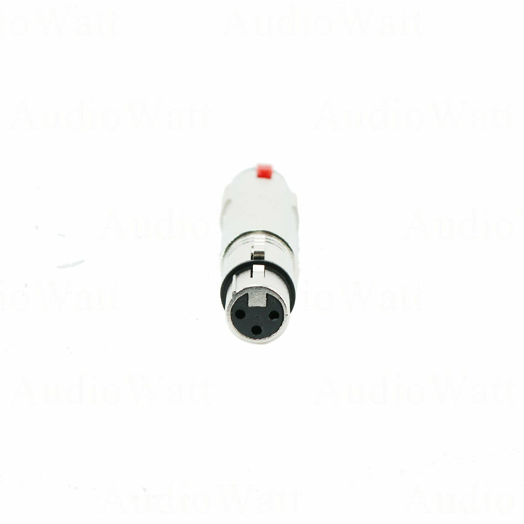 20x XLR 3-Pin Female to 1/4" 6.35mm Female Locking DJ PA Audio Cable Mic Adapter - Sellabi
