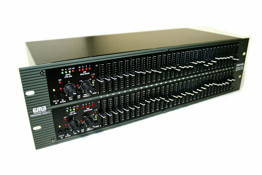 EMB Professional Sound System EB831EQ Graphic Equalizer / Limiter With Type 3 NR - Sellabi