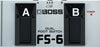Boss FS-6 Dual Foot Switch Battery-Powered 1/4" Straight Metal Guitar Pedal UC - Sellabi