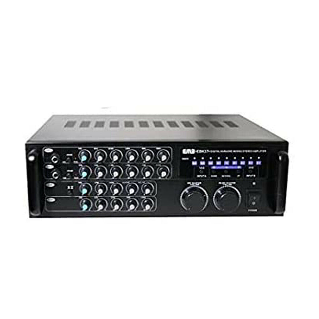 EBK37 Digital Karaoke 700W Amplifier Key Control 2 MICs ECHO Excite - Sellabi