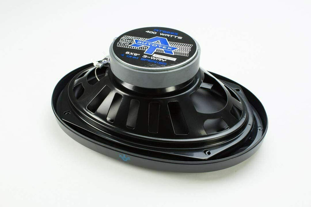 2x Autotek ATS693 6x9" + 2x ATS65CX 6x5" Speakers AYA1100.4 Amplifier + Amp Kit - Sellabi