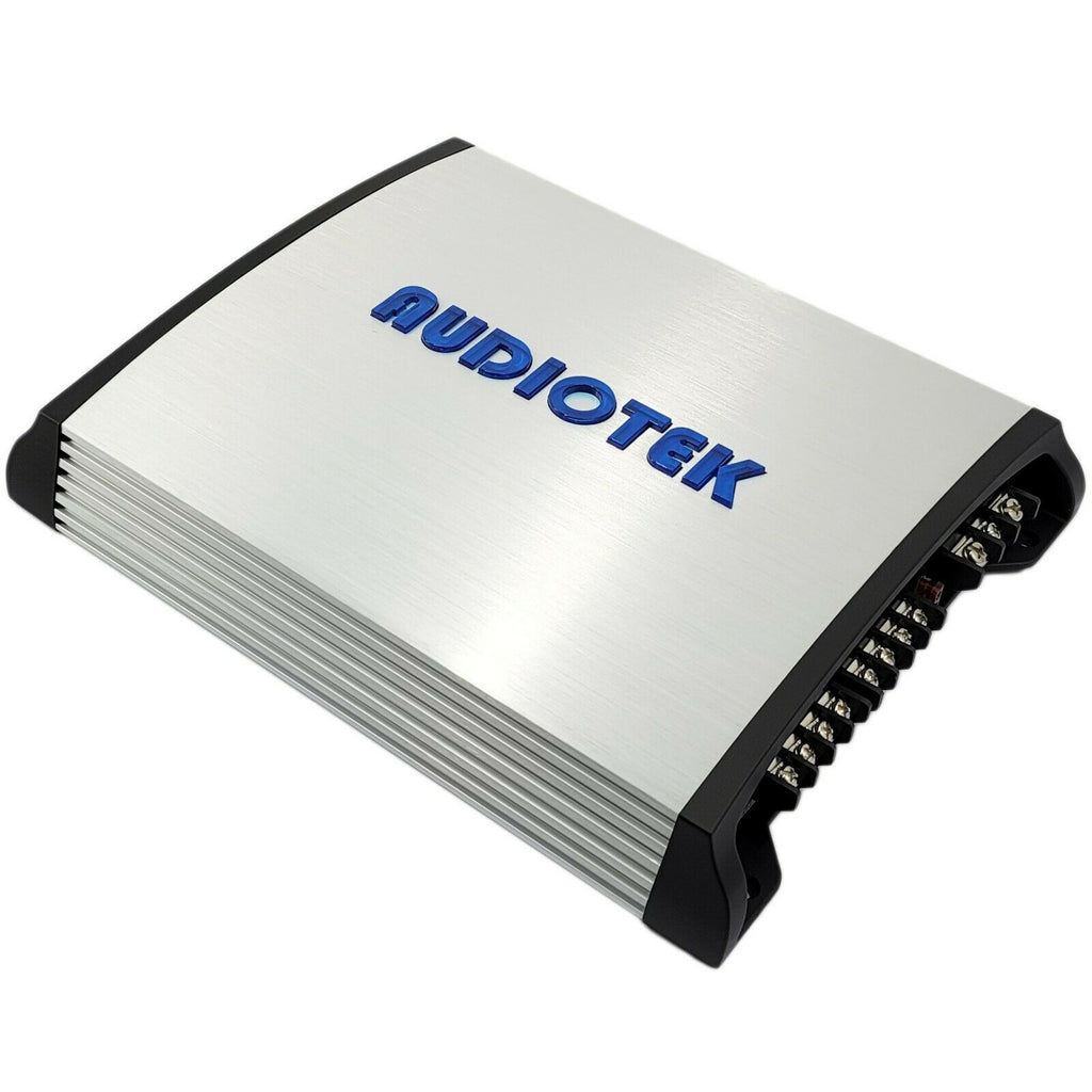 Audiotek AT-804 Full Range 1000 Watts Max Power 4 Channel Stereo Car Amplifier - Sellabi