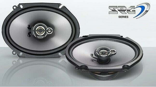 Clarion SRG6833C 300 Watts Max Power  6x 8" Custom Fit 3-Way Car Speakers -Pair - Sellabi