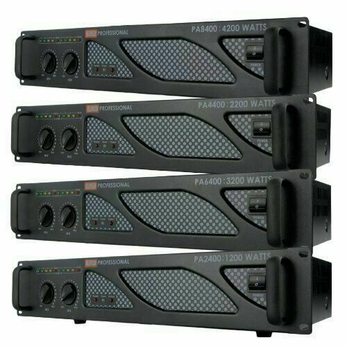 EMB Pro PA6400 3200W 2 Channel Power DJ Amplifier 2U Rack Mount Amp Stereo -UC - Sellabi