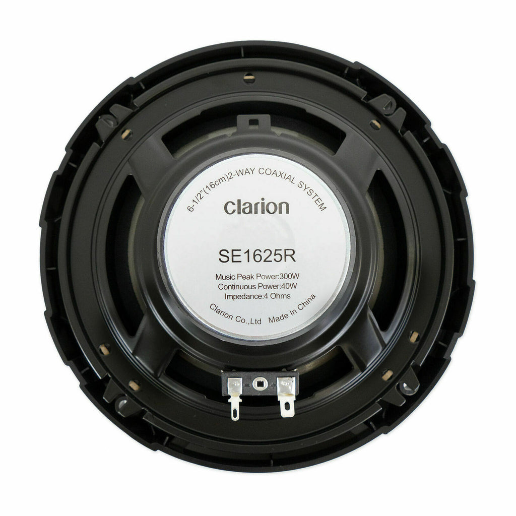 Blaupunkt VERMONT72 1-Din Bluetooth Receiver + 2x Clarion SE1625R 6.5" Speakers - Sellabi