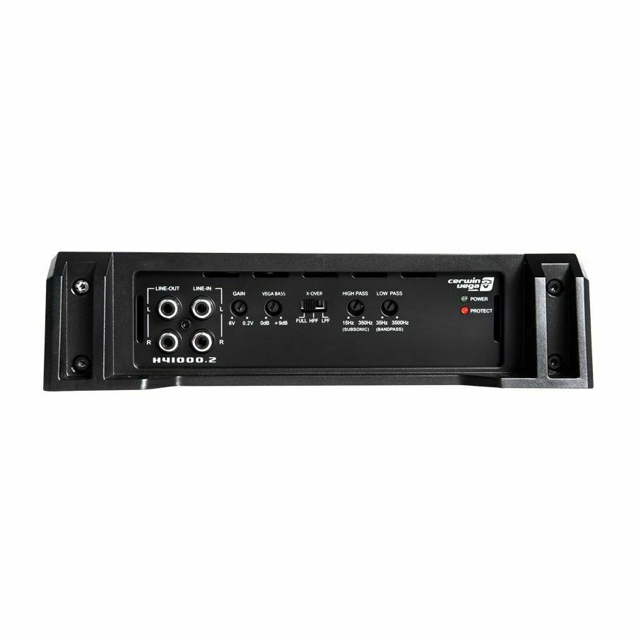 Cerwin-Vega H71000.2 1000W Class A/B 2-Channel Amplifier with Bass Control Knob - Sellabi